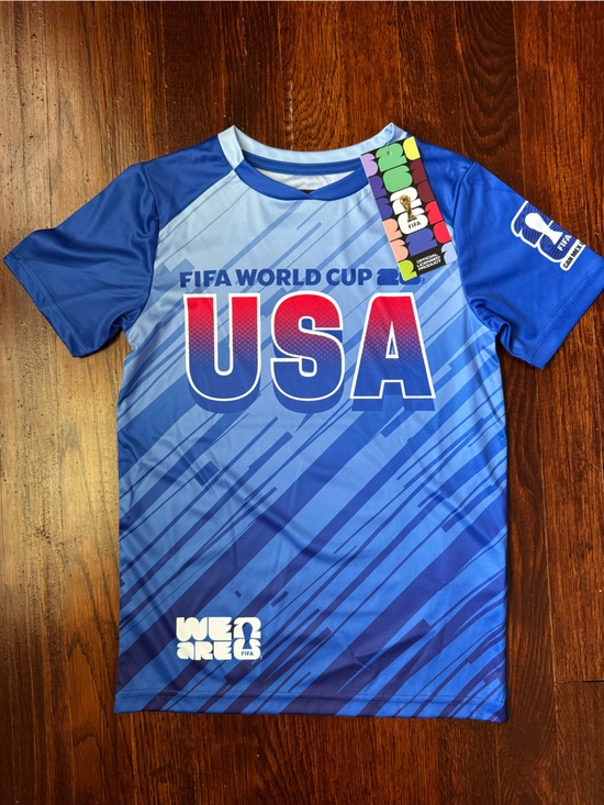 Fifa Other - USA Boys Soccer Shirt - FIFA World Cup Graphic